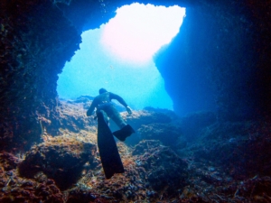 swim through